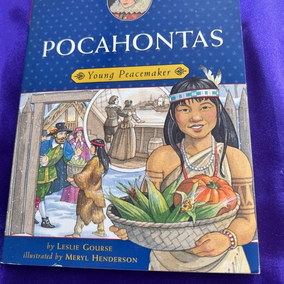 ๐Childhood of Famous American Series Reading Level Edison/ Armstrong Pocahontas - Picture 2 of 13